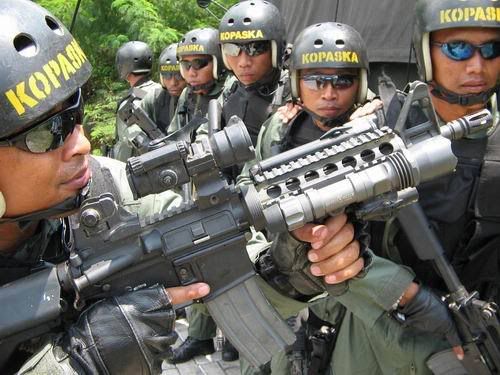 Alutsista Alat Utama Sistem Senjata Komando Pasukan Katak Kopaska